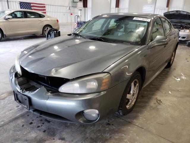 2G2WS542341230966 - 2004 PONTIAC GRAND PRIX Күміс фото 2