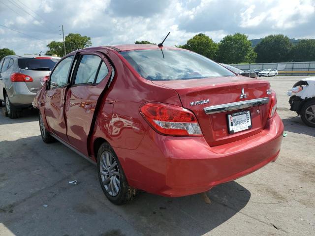 ML32F3FJ3KHF06649 - 2019 MITSUBISHI MIRAGE G4 RED photo 3