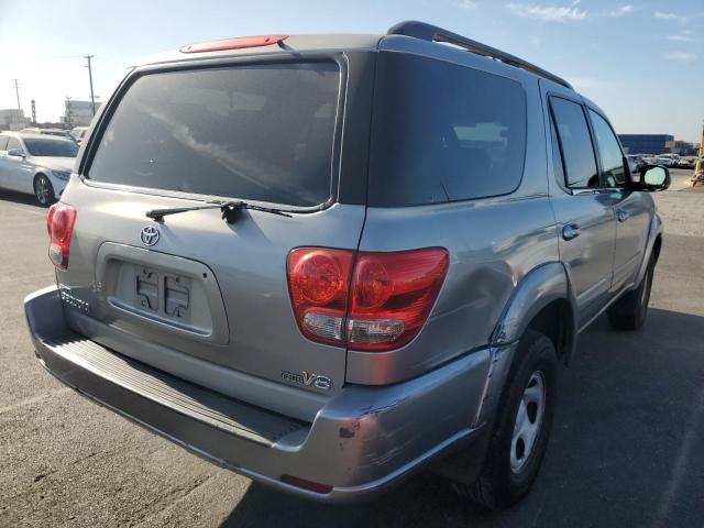 5TDZT34A55S259106 - 2005 TOYOTA SEQUOIA SR SILVER photo 4