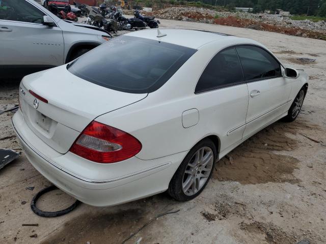 WDBTJ56H47F224639 - 2007 MERCEDES-BENZ CLK 350 WHITE photo 4