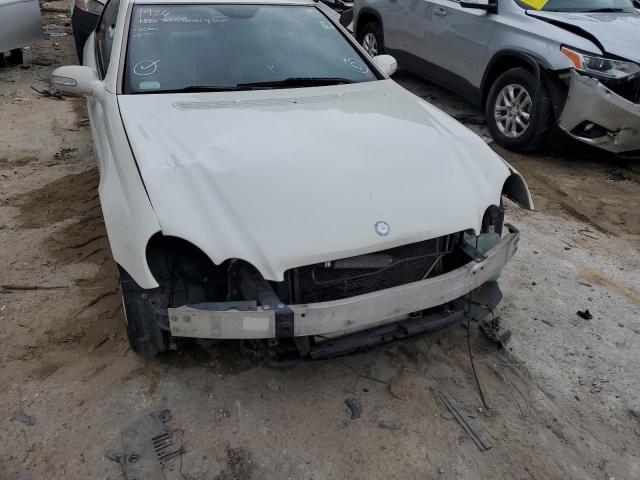 WDBTJ56H47F224639 - 2007 MERCEDES-BENZ CLK 350 WHITE photo 9