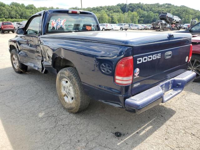 1B7FL36X82S613045 - 2002 DODGE DAKOTA SPORT  photo 3