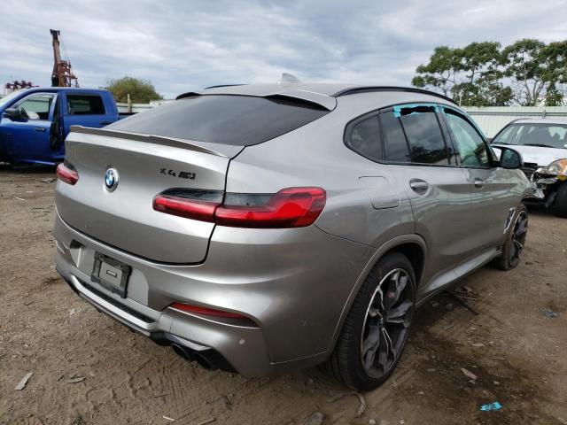 5YMUJ0C00L9C89899 - 2020 BMW X4 M COMPE SILVER photo 4