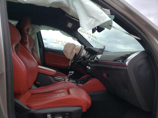 5YMUJ0C00L9C89899 - 2020 BMW X4 M COMPE SILVER photo 5