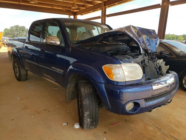 5TBDT44135S497688 - 2005 TOYOTA TUNDRA DOU BLUE photo 1