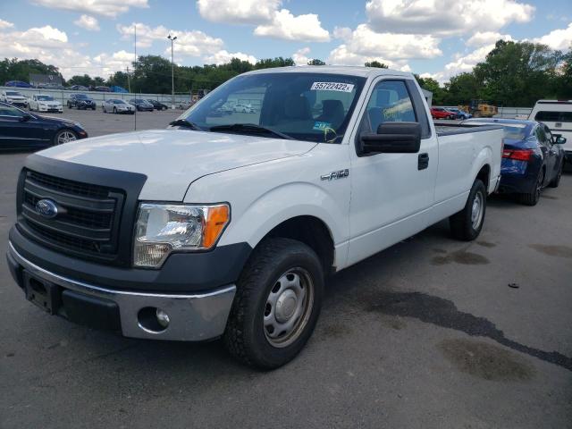 1FTNF1CF0DKF01894 - 2013 FORD F150 WHITE photo 2