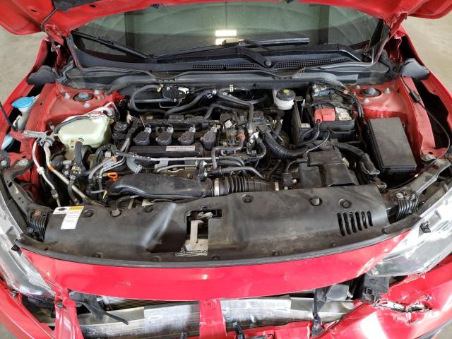 2HGFC1F78GH645501 - 2016 HONDA CIVIC EXL Czerwony zdjęcie 7