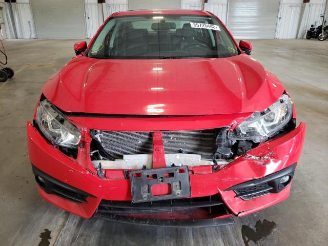 2HGFC1F78GH645501 - 2016 HONDA CIVIC EXL Czerwony zdjęcie 9