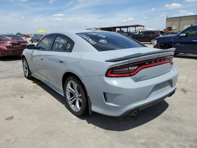 2C3CDXHGXNH110332 - 2022 DODGE CHARGER GT GRAY photo 3