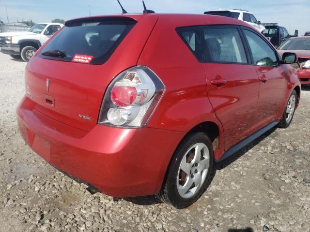 5Y2SP67869Z432085 - 2009 PONTIAC VIBE RED photo 4