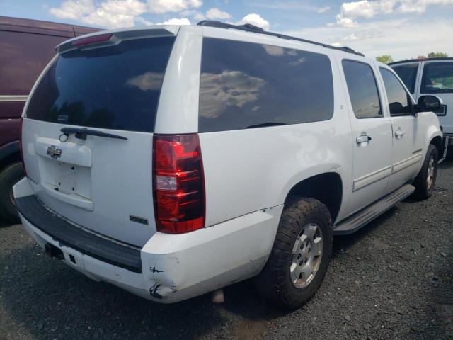 1GNUKJE39AR262074 - 2010 CHEVROLET SUBURBAN K WHITE photo 4