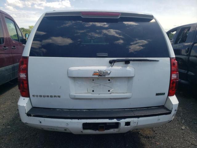 1GNUKJE39AR262074 - 2010 CHEVROLET SUBURBAN K WHITE photo 9