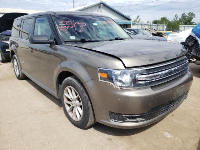 2FMGK5B87DBD13538 - 2013 FORD FLEX SE GRAY photo 1