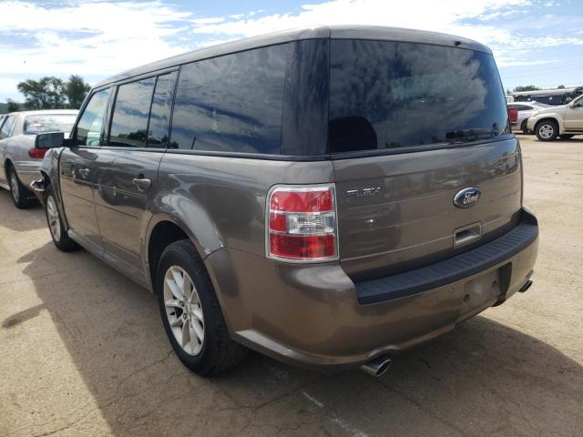 2FMGK5B87DBD13538 - 2013 FORD FLEX SE GRAY photo 3