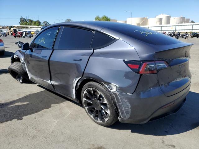 5YJYGDEE3MF241164 - 2021 TESLA MODEL Y فحمي صورة 3