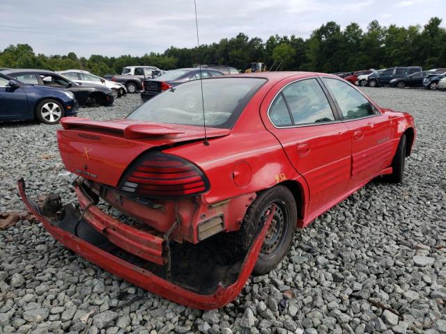 1G2NE52F72C214625 - 2002 PONTIAC GRAND AM S RED photo 4