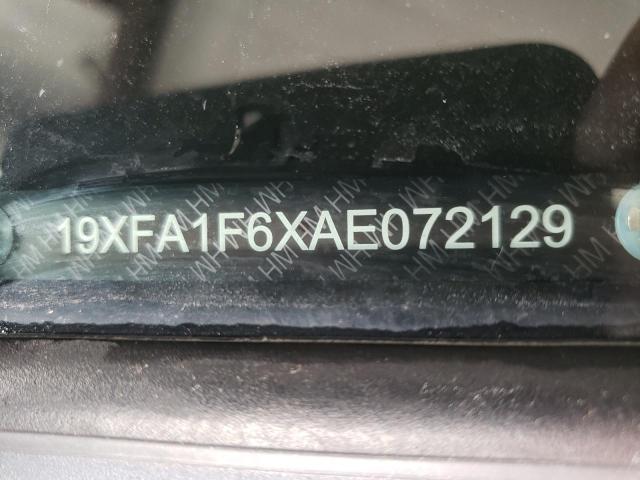 19XFA1F6XAE072129 - 2010 HONDA CIVIC LX-S Tünd qırmızı foto 10