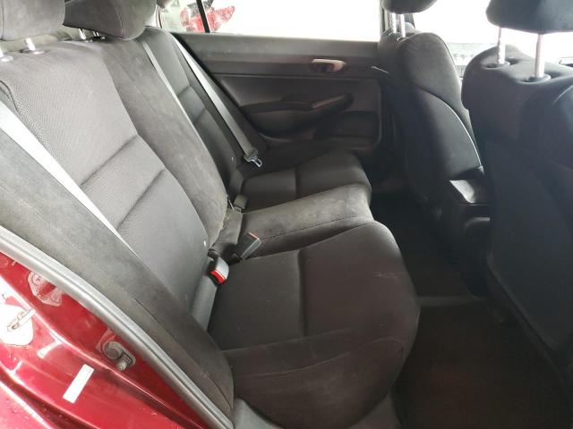19XFA1F6XAE072129 - 2010 HONDA CIVIC LX-S Tünd qırmızı foto 6