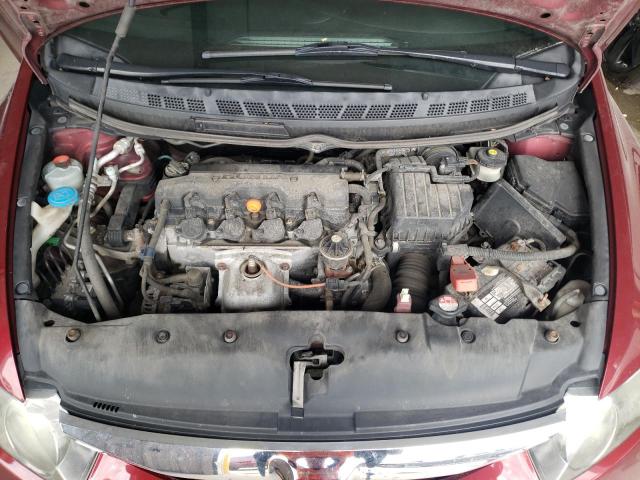 19XFA1F6XAE072129 - 2010 HONDA CIVIC LX-S Tünd qırmızı foto 7