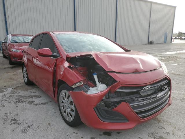 KMHD35LH6GU255662 - 2016 HYUNDAI ELANTRA GT RED photo 1