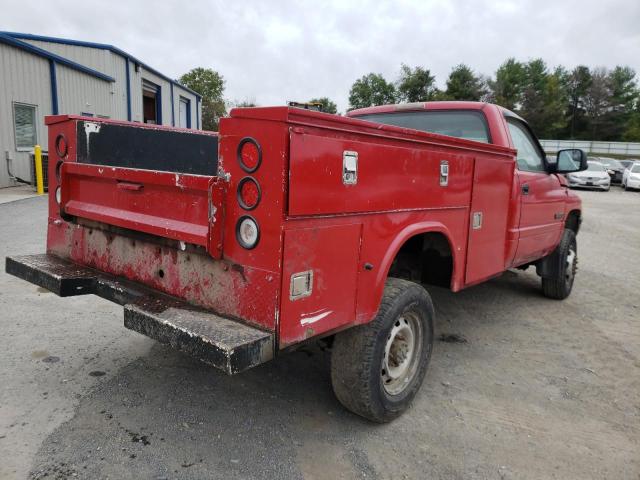 3B6MF3668YM228922 - 2000 DODGE RAM 3500 RED photo 4