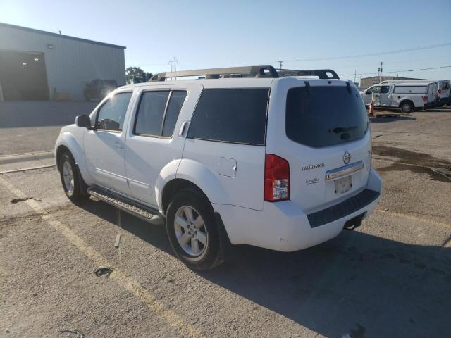 5N1AR18U58C666977 - 2008 NISSAN PATHFINDER WHITE photo 3