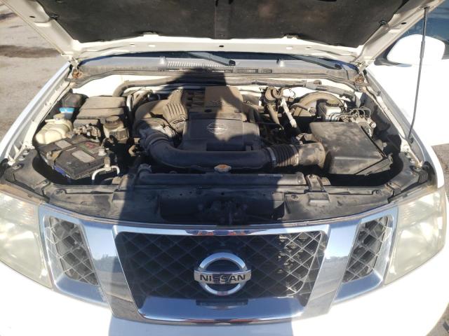 5N1AR18U58C666977 - 2008 NISSAN PATHFINDER WHITE photo 7