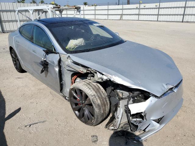5YJSA1E4XGF168134 - 2016 TESLA MODEL S Gümüş foto 1