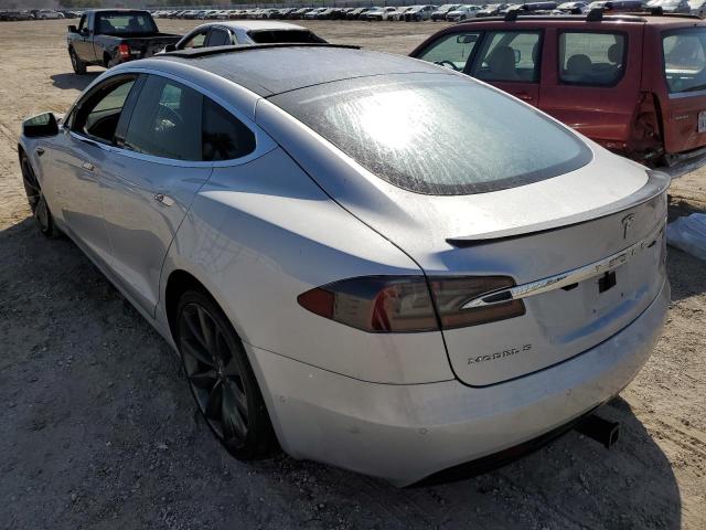 5YJSA1E4XGF168134 - 2016 TESLA MODEL S Gümüş foto 3