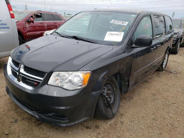 2C4RDGBG5CR372829 - 2012 DODGE GRAND CARA GRAY photo 2