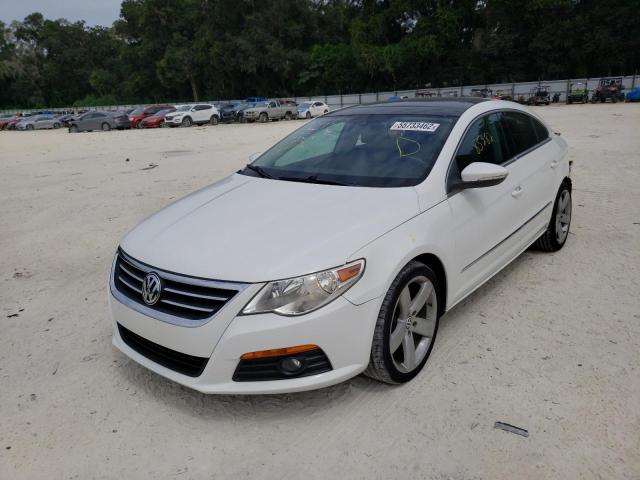 WVWHP7AN1CE533760 - 2012 VOLKSWAGEN CC LUXURY WHITE photo 2