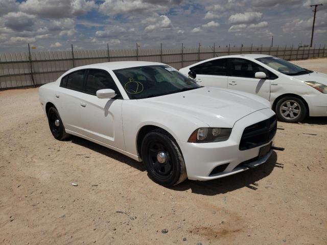 2C3CDXAT9DH694910 - 2013 DODGE CHARGER PO WHITE photo 1