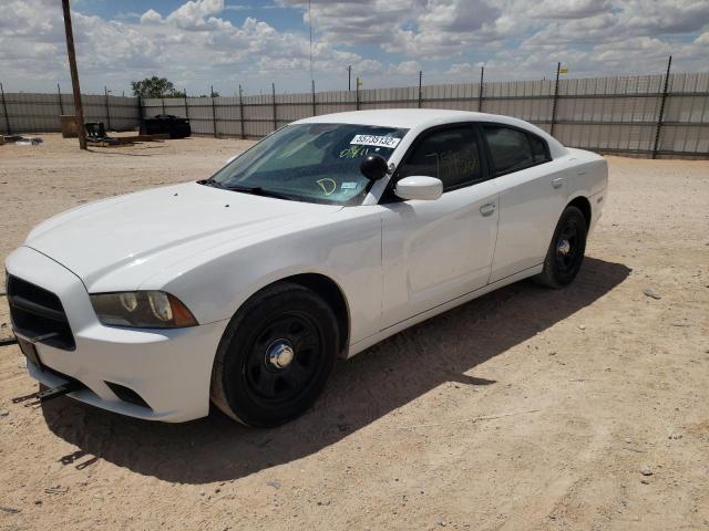 2C3CDXAT9DH694910 - 2013 DODGE CHARGER PO WHITE photo 2