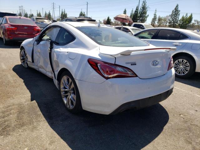 KMHHU6KJ4FU123300 - 2015 HYUNDAI GENESIS CO WHITE photo 3