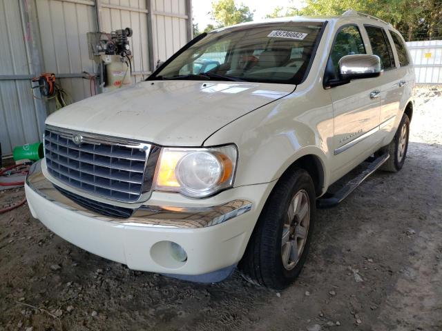 1A8HX582X7F586711 - 2007 CHRYSLER ASPEN LIMI WHITE photo 2