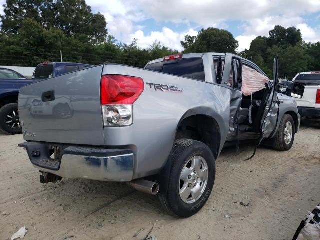 5TBRV54137S468040 - 2007 TOYOTA TUNDRA DOU SILVER photo 4