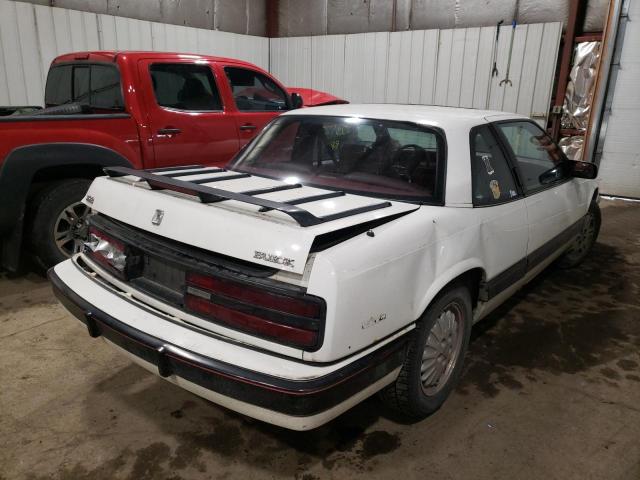 2G4WD14L5N1436469 - 1992 BUICK REGAL LIMI WHITE photo 4