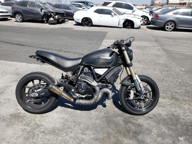 ZDMKAFCP5JB001916 - 2018 DUCATI SCRAMBLER BLACK photo 1