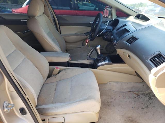 1HGFA15536L078802 - 2006 TOYOTA ACCORD GOLD photo 5