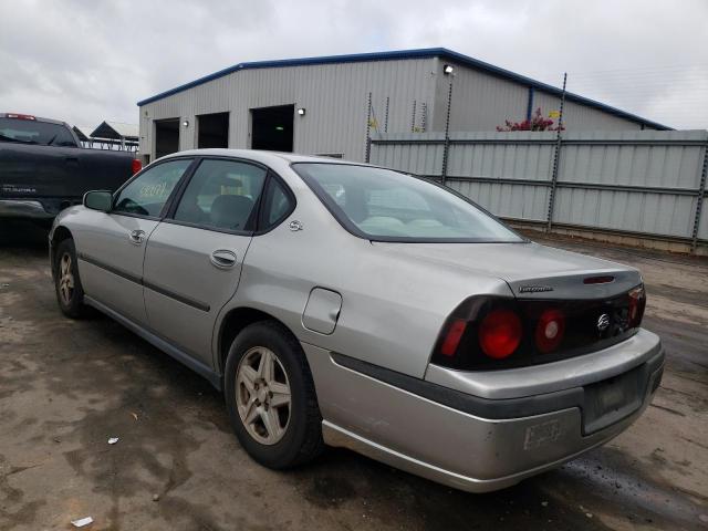 2G1WF52E159159744 - 2005 CHEVROLET IMPALA SILVER photo 3