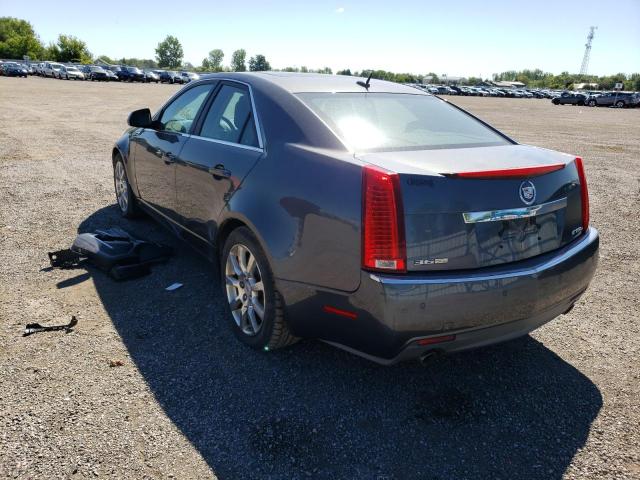 1G6DT57V480187264 - 2008 CADILLAC CTS HI FEA GRAY photo 3