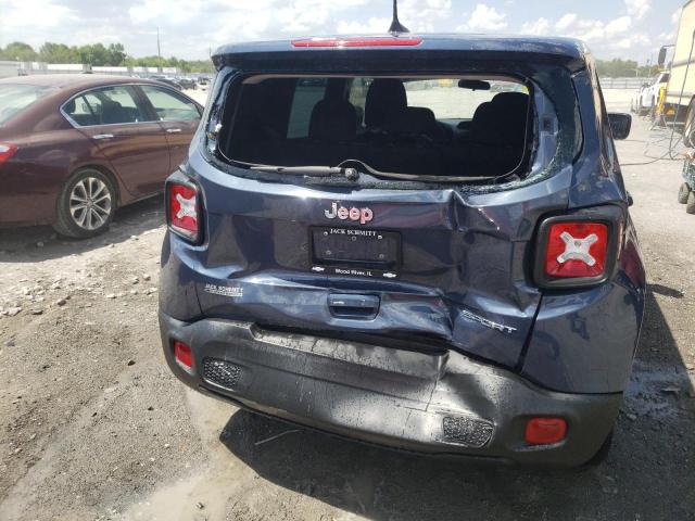 ZACNJAAB6LPL70812 - 2020 JEEP RENEGADE S BLUE photo 9