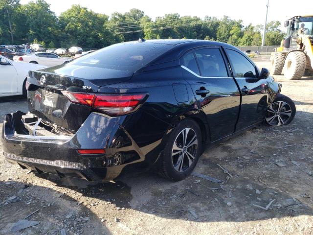 3N1AB8CV3LY224574 - 2020 NISSAN SENTRA SV BLACK photo 4