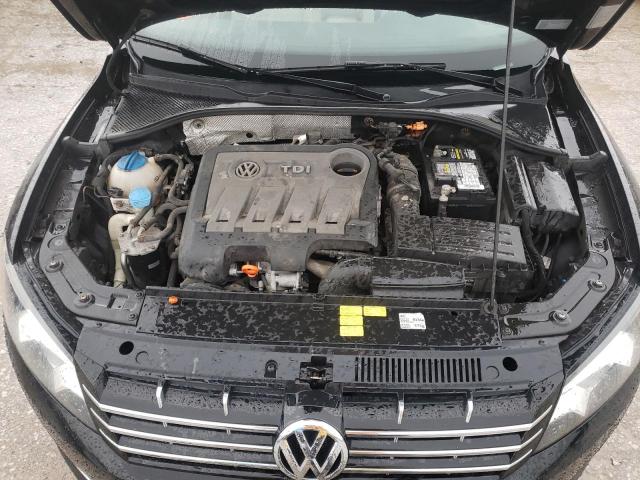 1VWBN7A33CC035255 - 2012 VOLKSWAGEN PASSAT SE BLACK photo 7