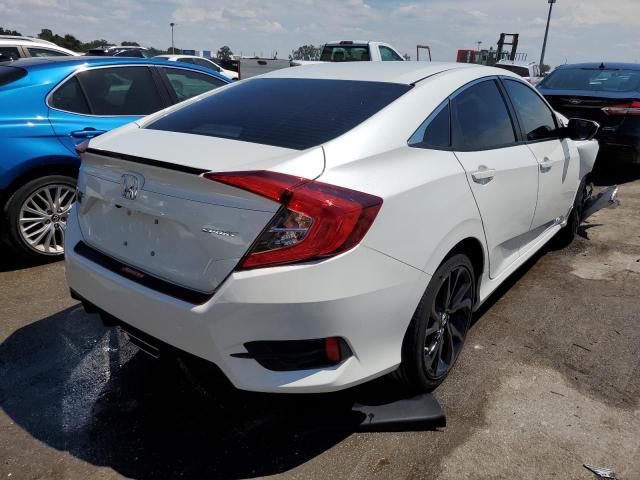 19XFC2F81ME000435 - 2021 HONDA CIVIC SPOR WHITE photo 4