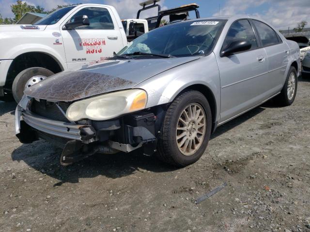 1C3EL46X55N623024 - 2005 CHRYSLER SEBRING SILVER photo 2