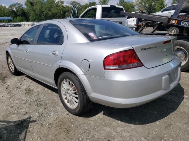 1C3EL46X55N623024 - 2005 CHRYSLER SEBRING SILVER photo 3