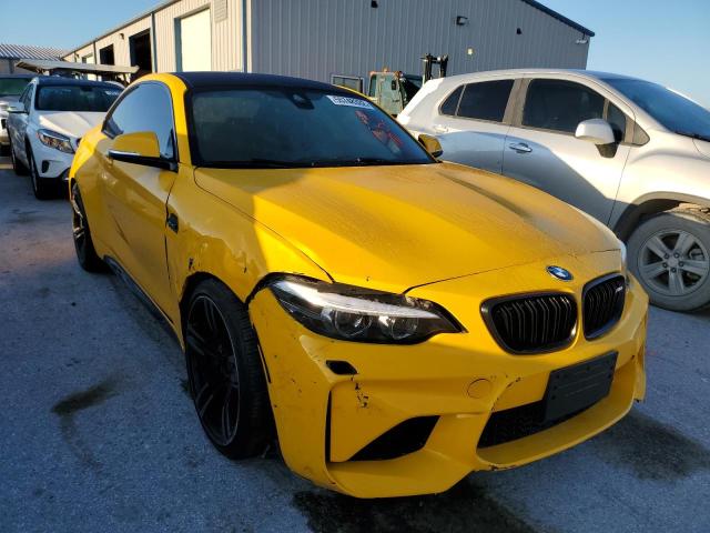 WBS1J5C58JVE51845 - 2018 BMW M2 Amarillo foto 1