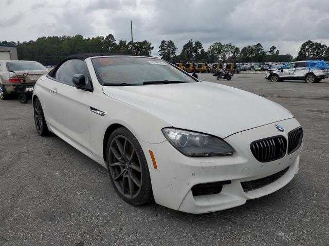 WBAYP1C54ED216233 - 2014 BMW 650 XI WHITE photo 1