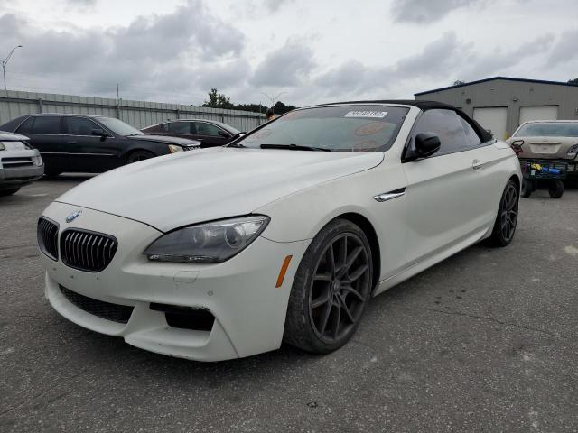 WBAYP1C54ED216233 - 2014 BMW 650 XI WHITE photo 2